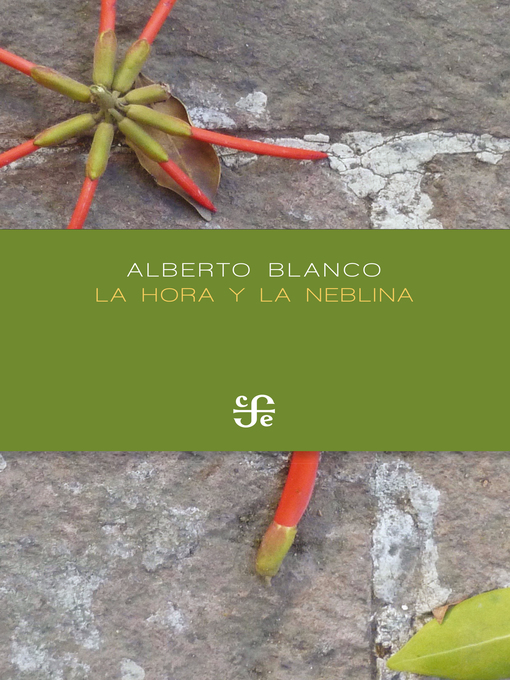 Title details for La hora y la neblina by Alberto Blanco - Available